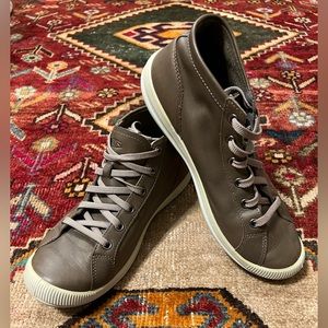 Keen Lorelei Chukka Brindle Brown Leather Sneaker 39/8.5